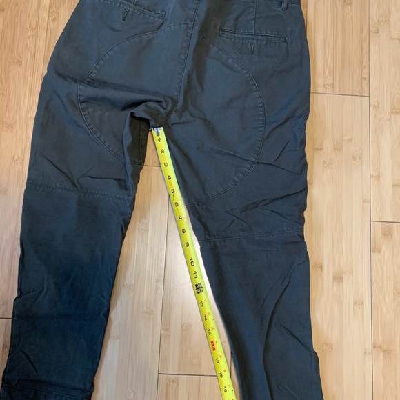 SOLD! - ASOS GREEN HAREM BUTTON UP PANTS - Picture 7 of 8